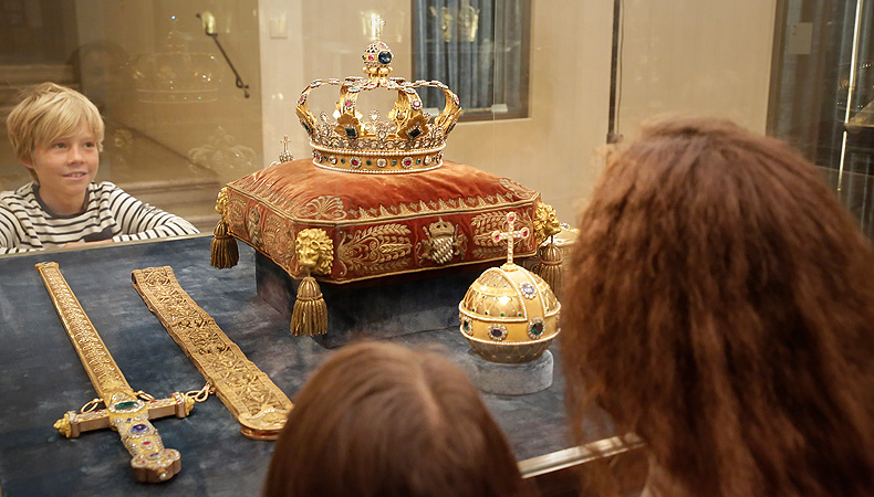 Kinderführung in der Residenz München, Foto: Bayerische Schlösserverwaltung / Rainer Herrmann Bild: Kinderführung in der Residenz München