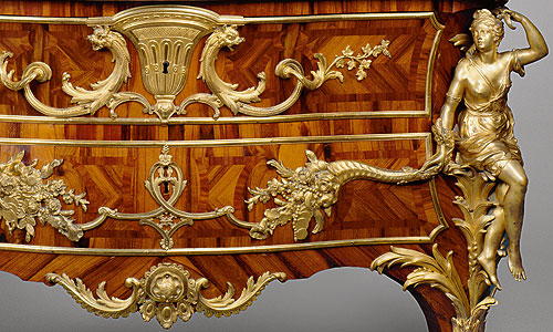 Picture: Commode with nymphs