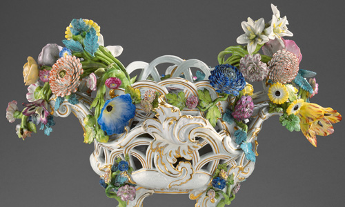 Picture: Centrepiece in Meissen porcelain