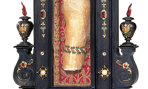 Picture: Relic of St Sebastian, detail