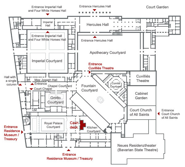 Picture: Plan of the Munich Residence