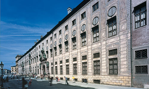 Bild: Fassade an der Residenzstraße