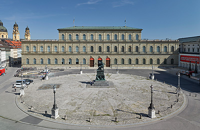Picture: The Munich Residence - view of the Royal Palace